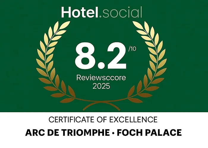 Arc De Triomphe - Foch Palace * Paříž